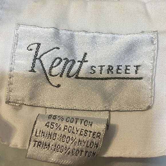 Kent Street Vintage Retro 80s Jacket Women’s Medium Abstract Small Spring Break - Picture 5 of 6